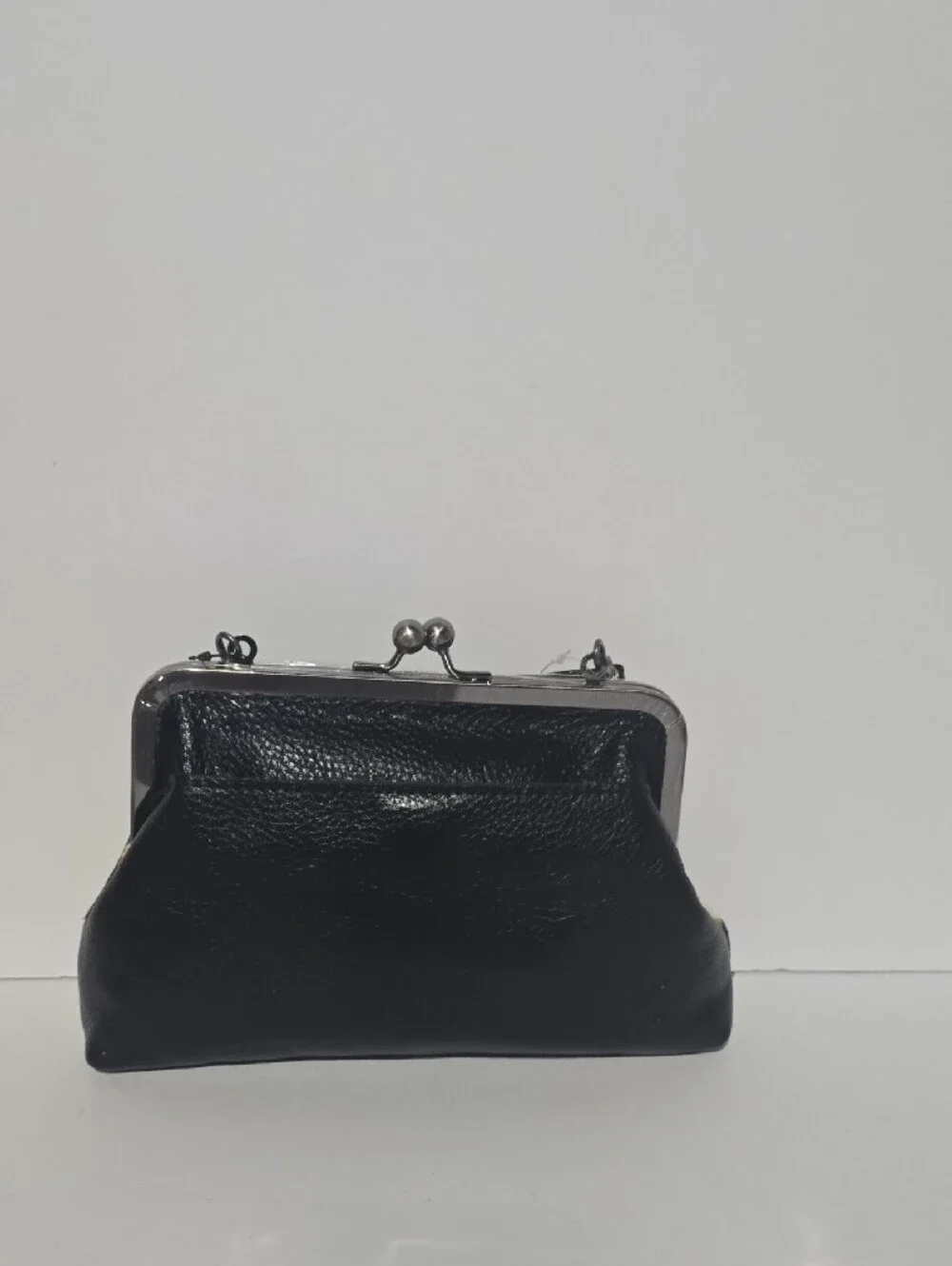 Patricia Nash Cowhide Kiss-Lock Coin Purse - Brown & White